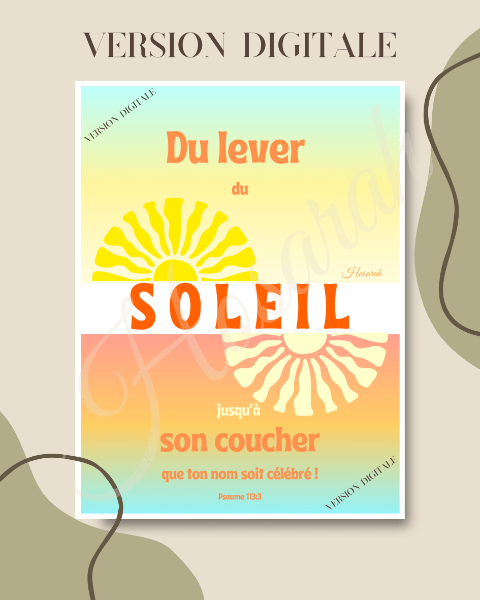 SOLEIL - Blanc (version digitale)