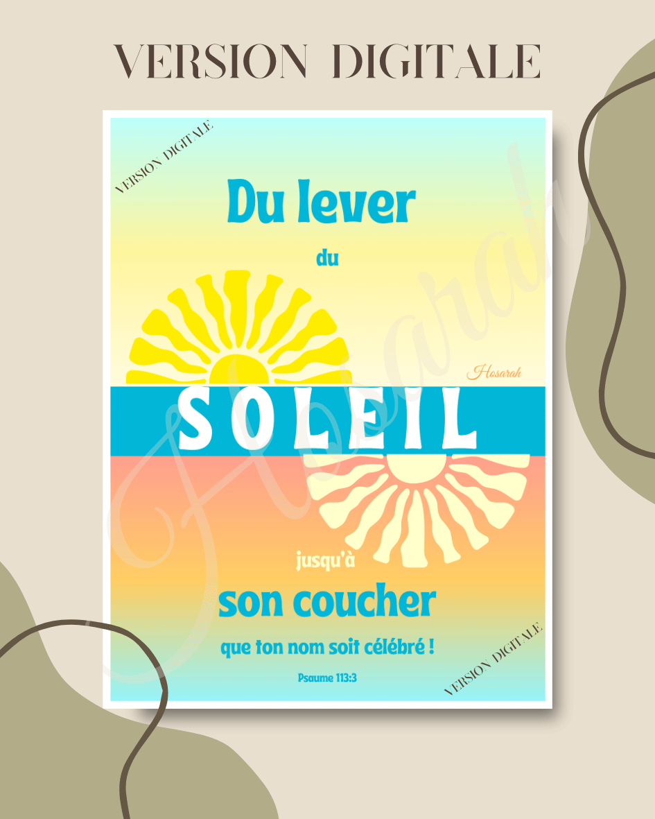 SOLEIL - Bleu (version digitale)