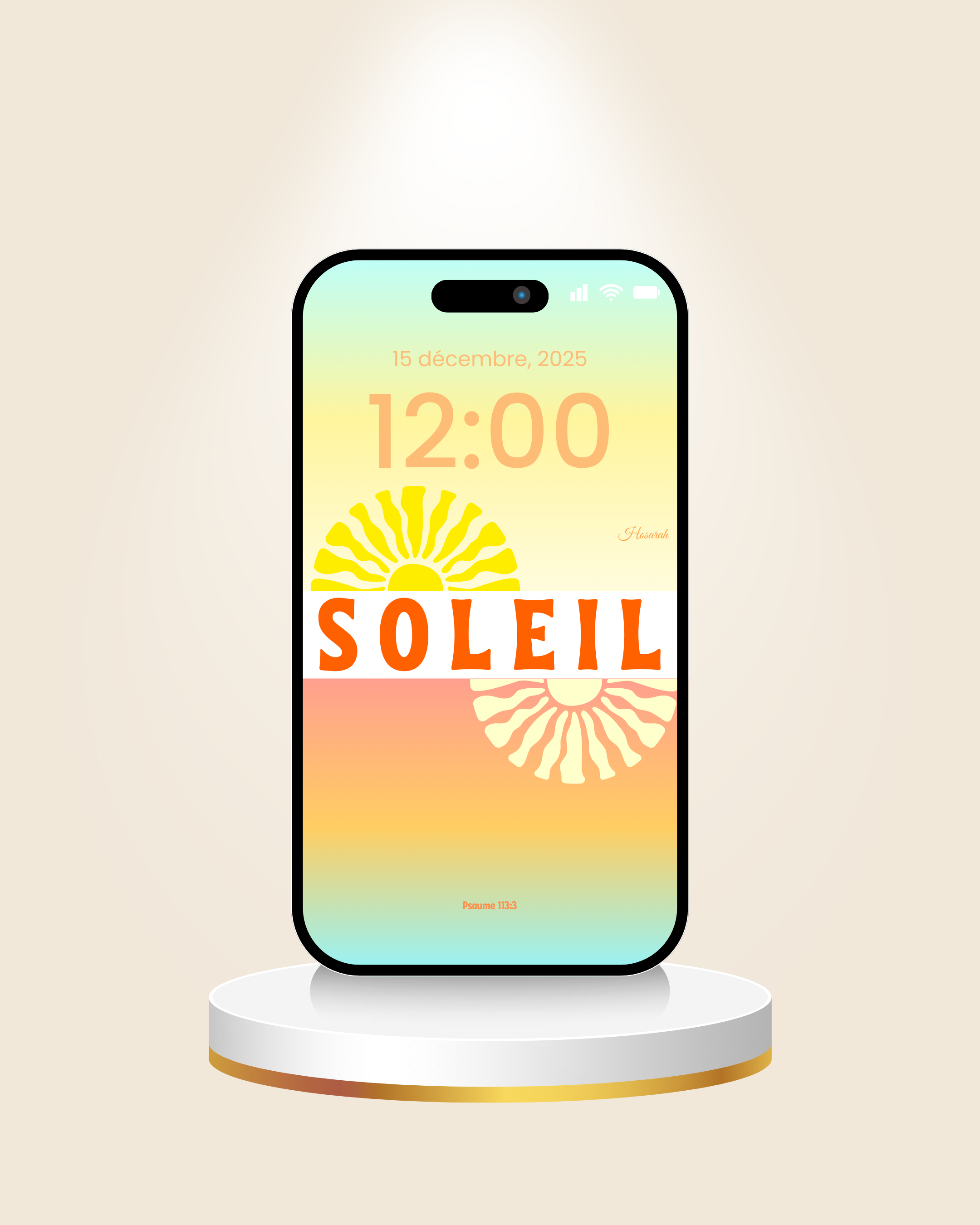 SOLEIL- BLANC (FD)