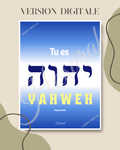YAHWEH - Bleu (version digitale)