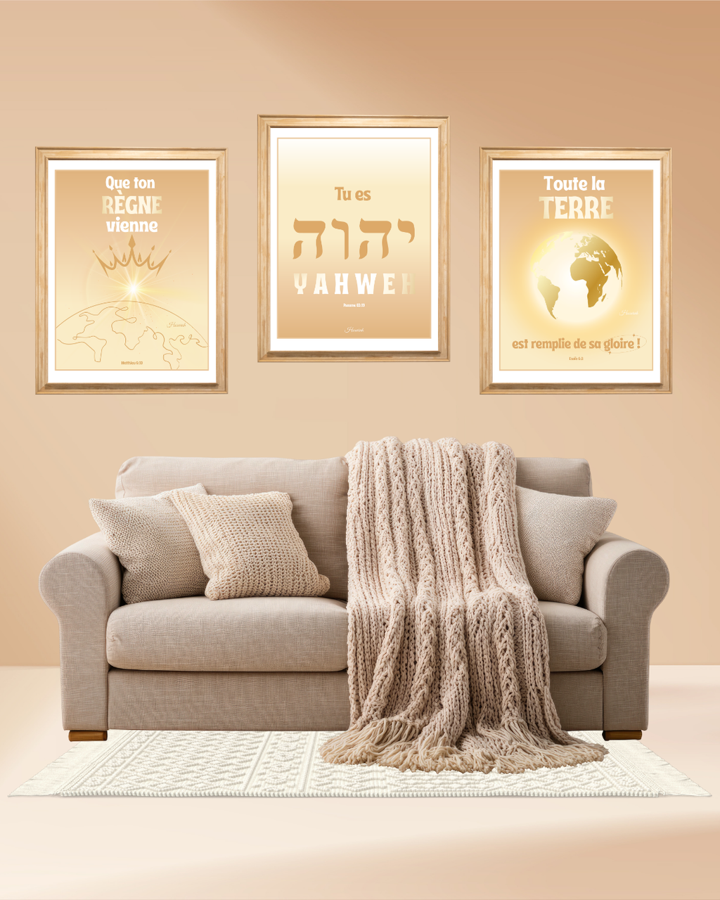 TRIO GLOIRE ÉTERNELLE 12x16in (PACK FR)