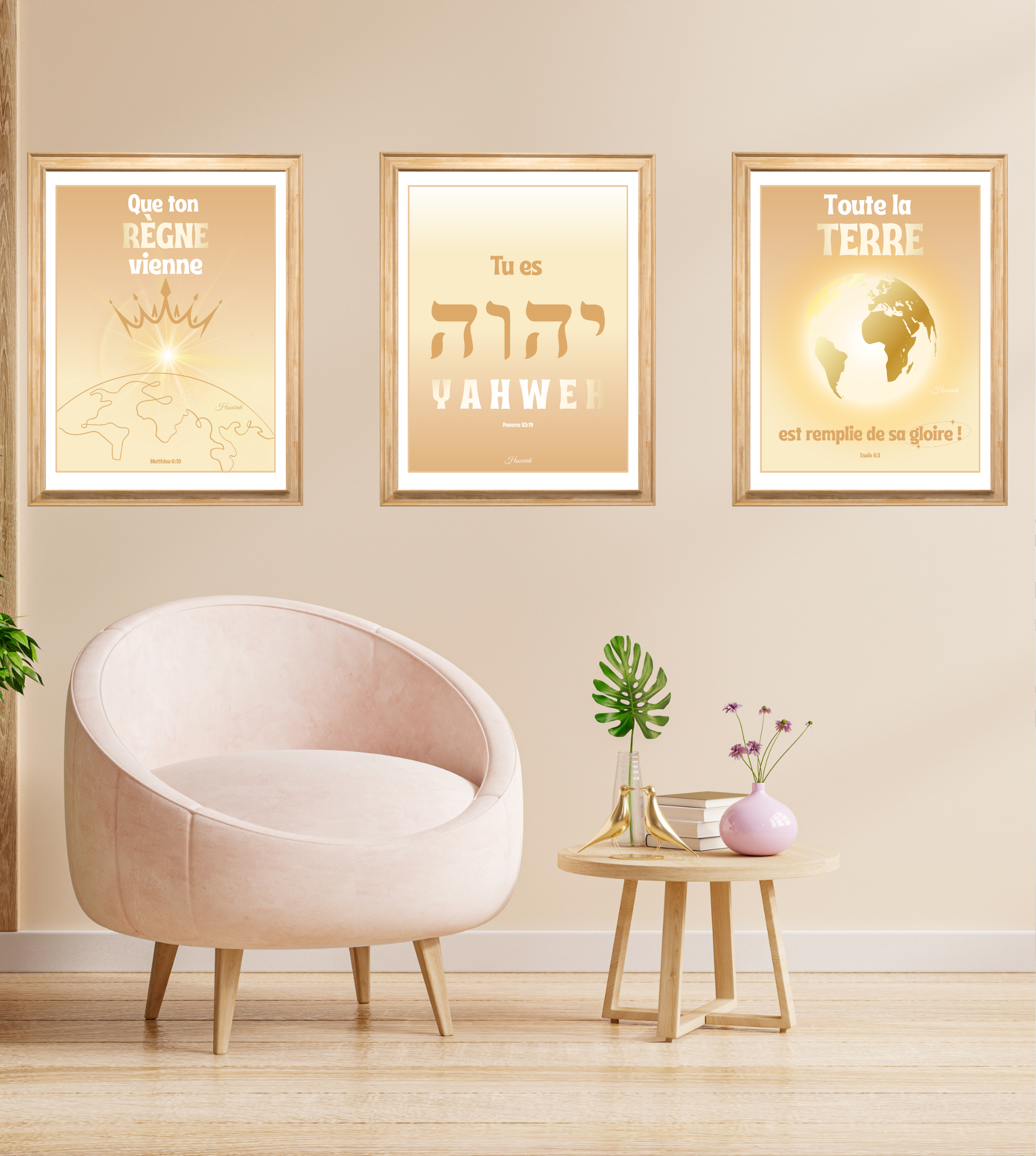 TRIO GLOIRE ÉTERNELLE 18x24in (PACK FR)