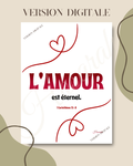 L'AMOUR EST ÉTERNEL - BLANC (version digitale)