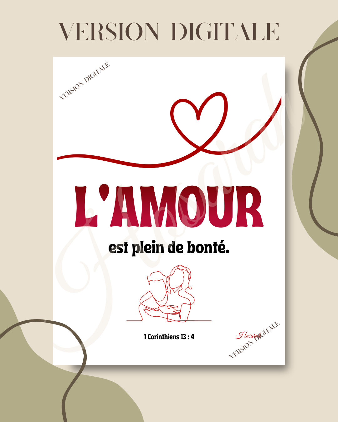 L'AMOUR EST BON - BLANC (version digitale)