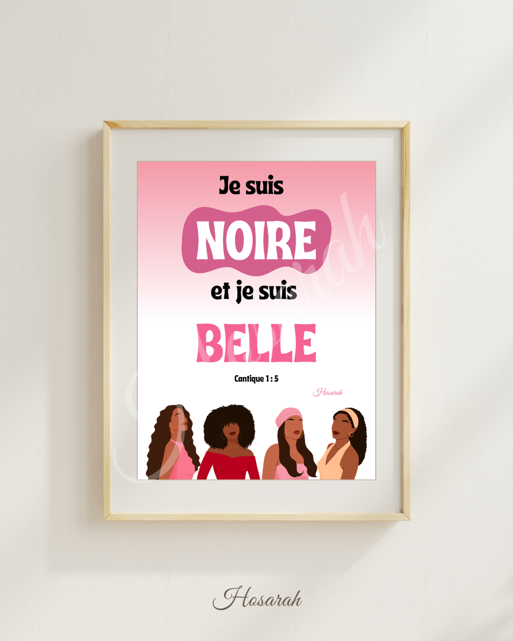 NOIRE ET BELLE
