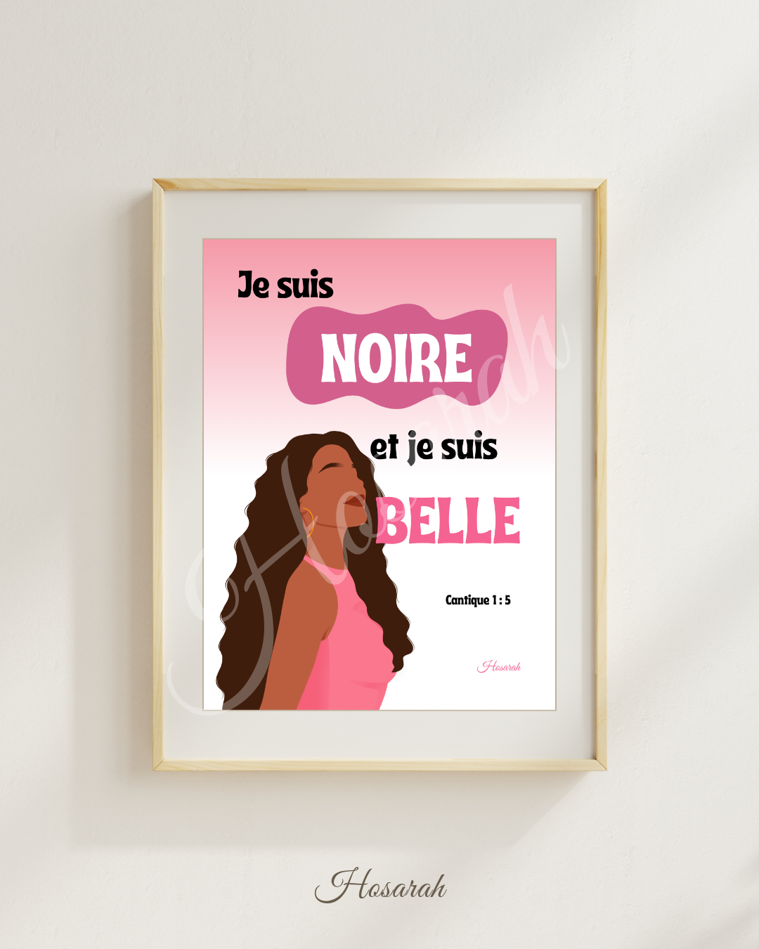 NOIRE ET BELLE