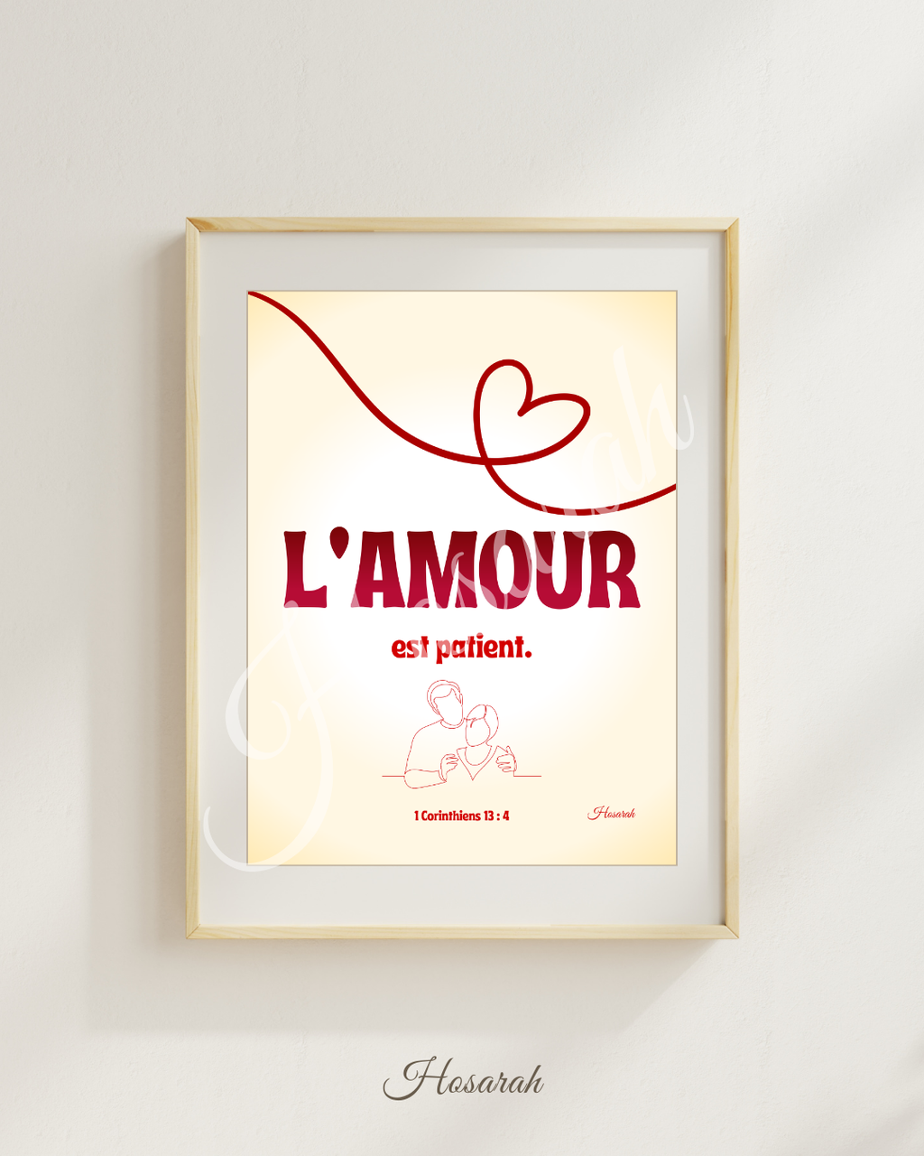 L'AMOUR EST PATIENT